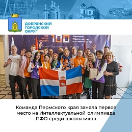 Команда Пермского края заняла первое место на Интеллектуальной олимпиаде ПФО среди школьников