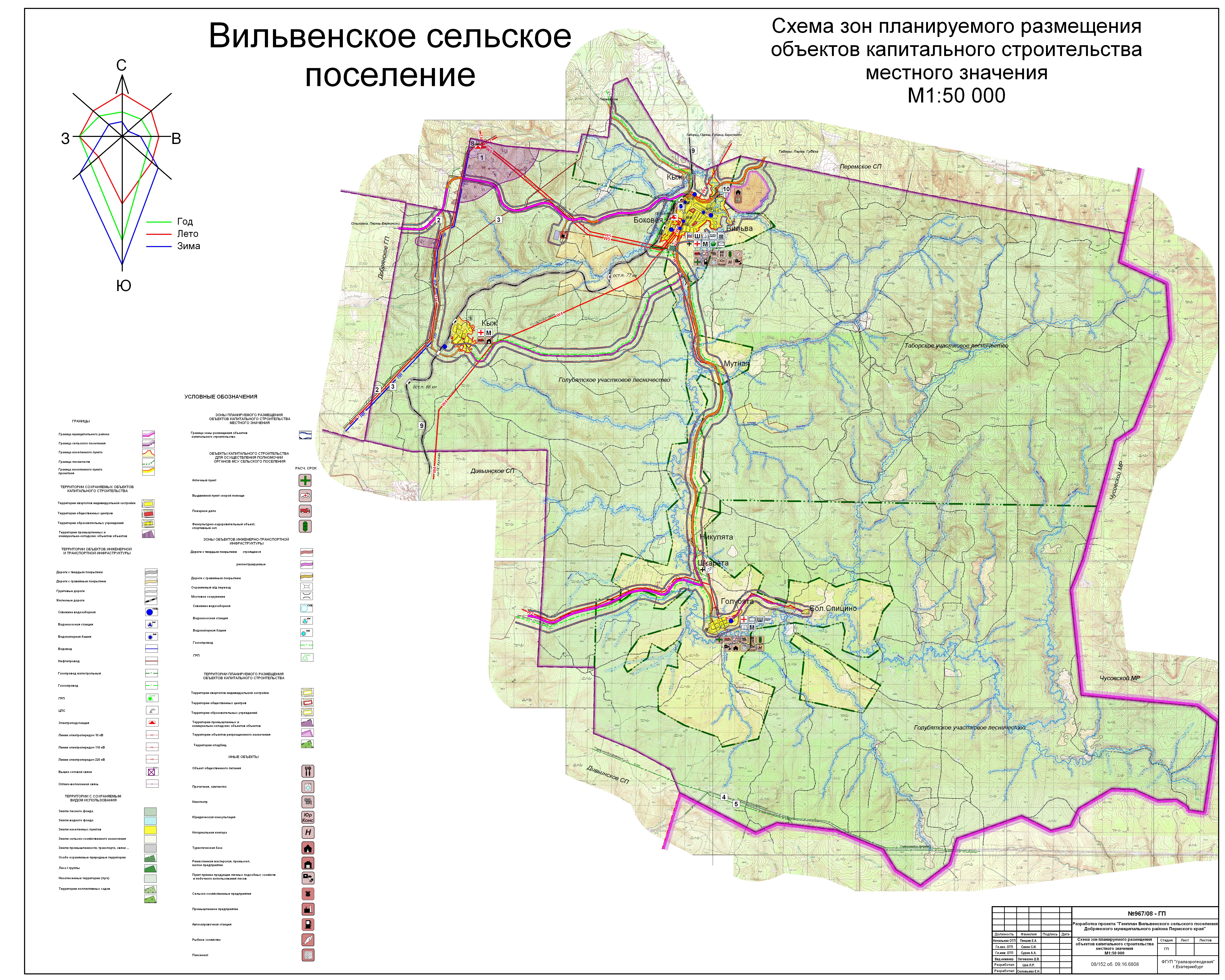 Карта планируемого размещения объектов местного значения ярославль