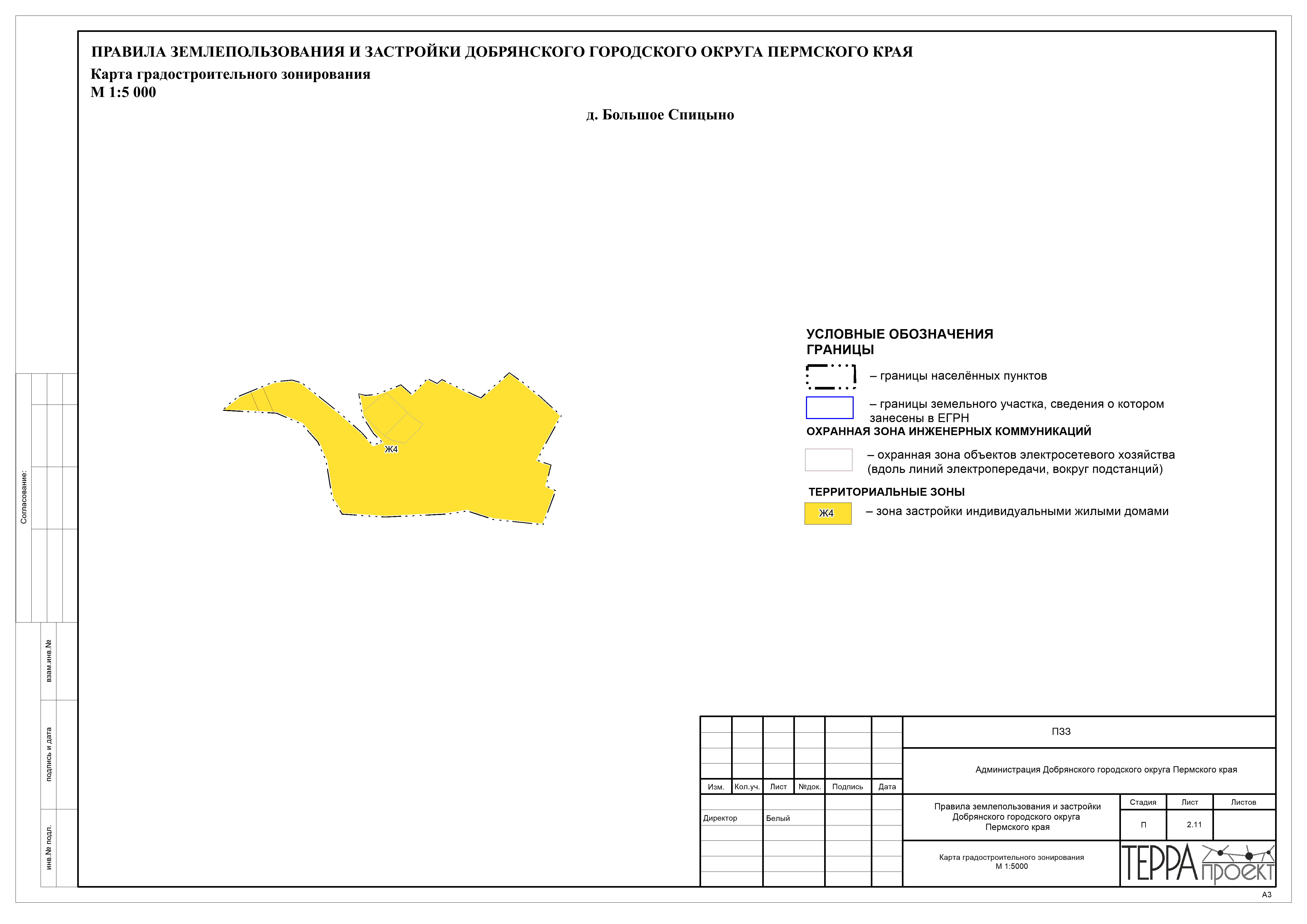 Карта градостроительного зонирования анапа